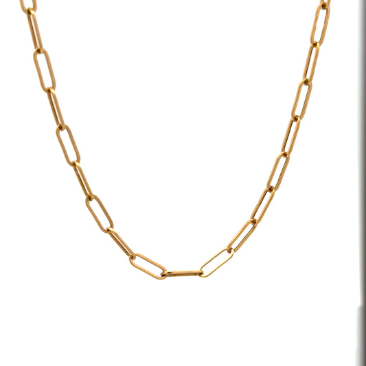 Cadena en oro Hermes