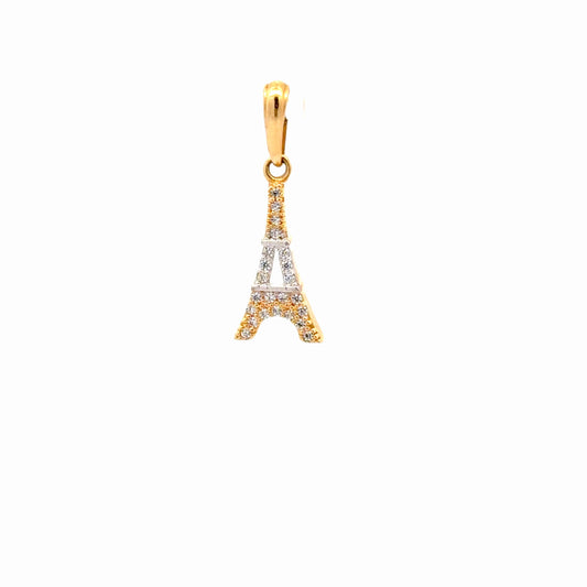 Dije torre Eiffel en oro