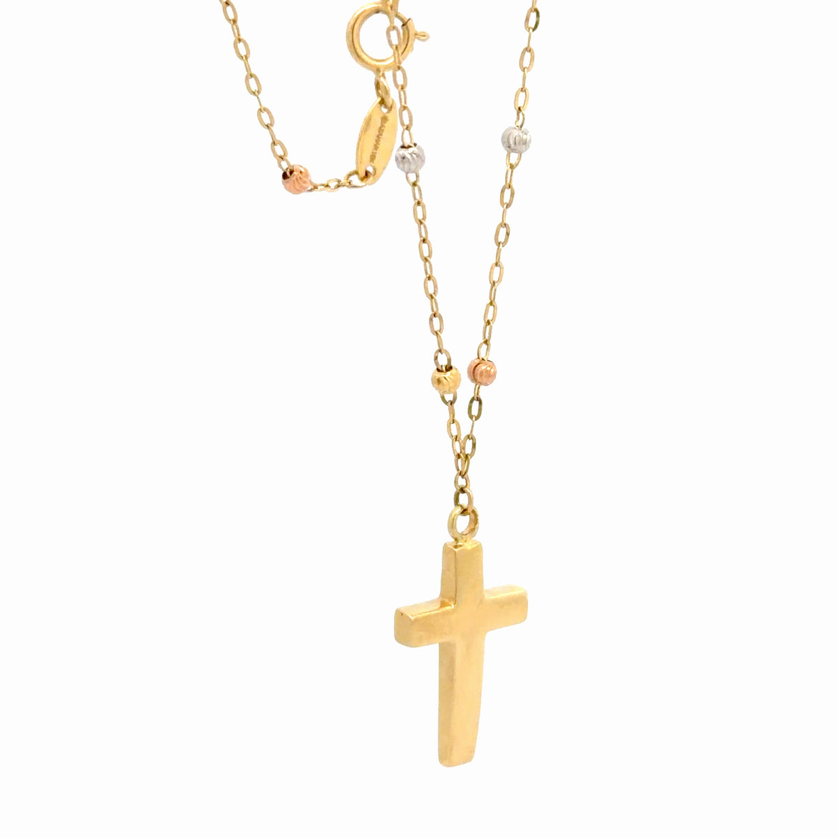 Cadena con dije cruz