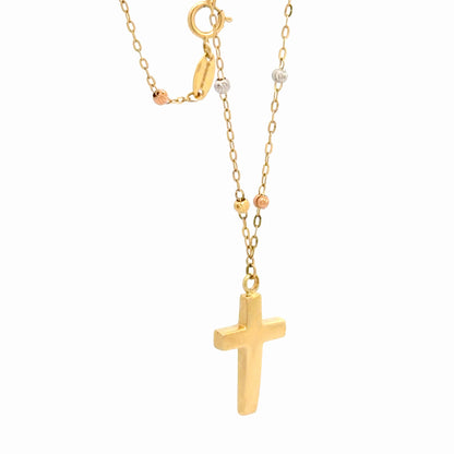 Cadena con dije cruz