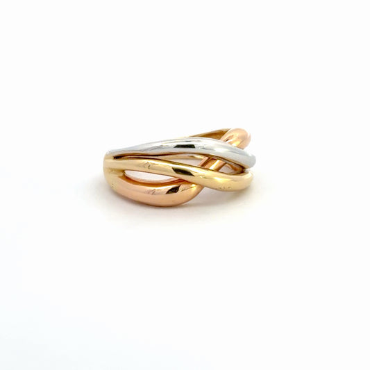 Anillo tres oros