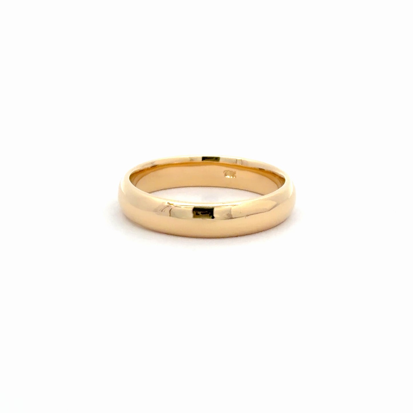 Argolla para hombre en oro