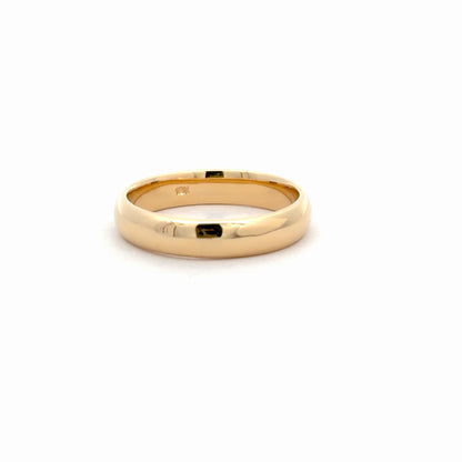 Argolla para hombre en oro