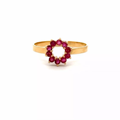 Anillo Bibranio flor