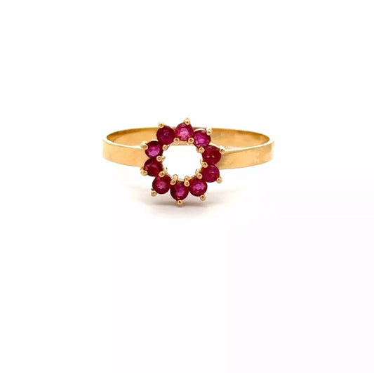 Anillo Bibranio flor