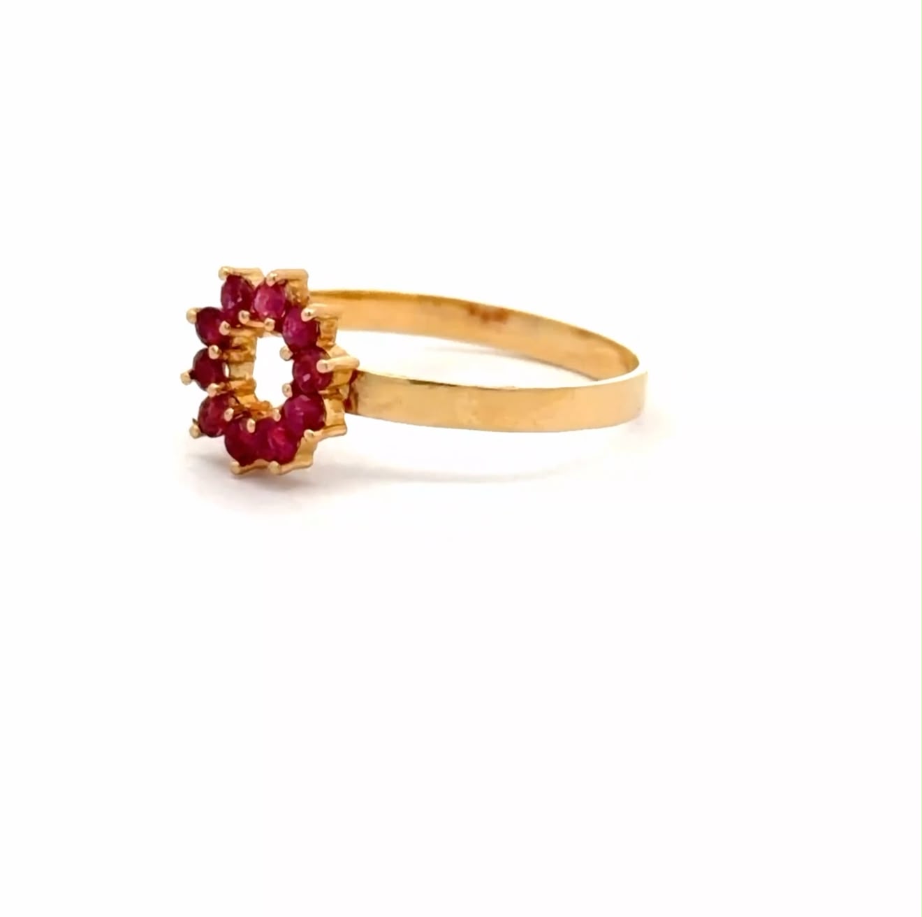 Anillo Bibranio flor