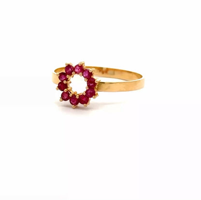 Anillo Bibranio flor