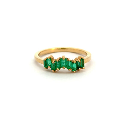 Anillo crazy esmeraldas