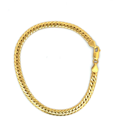 Pulsera plana tejido espina