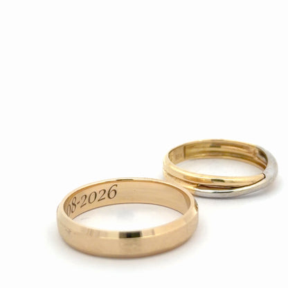 Argollas para matrimonio oro