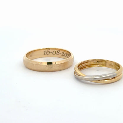 Argollas para matrimonio oro
