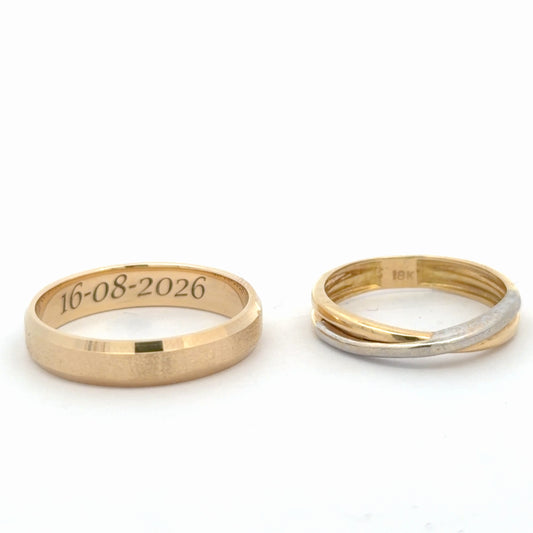 Argollas para matrimonio oro