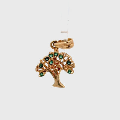Dije árbol de la vida