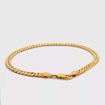 Pulsera plana tejido espina