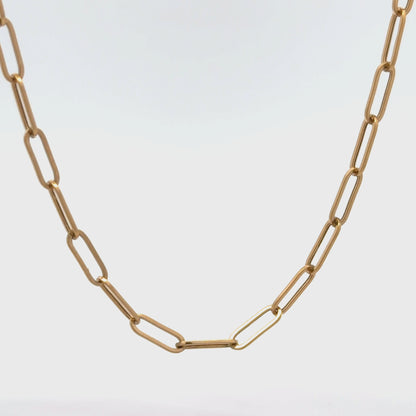 Cadena en oro Hermes